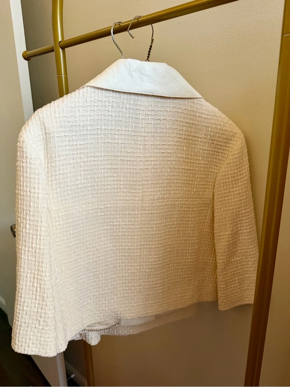 CHANEL Cream Spring 2012 Skirt Suit